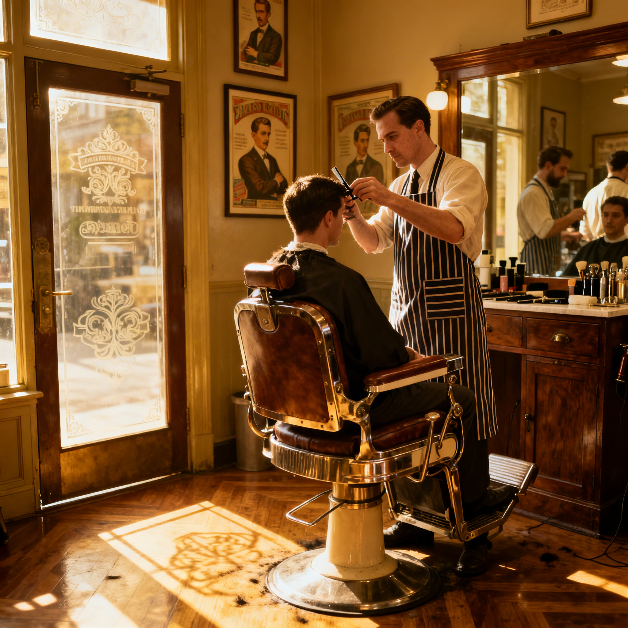 Koka Fade barber shop interior